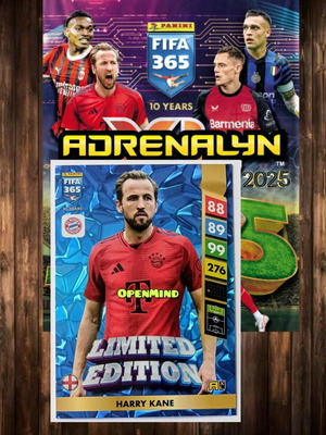 Κάρτα Harry Kane Limited Edition Fifa 365 2025 Andrenalyn XL καινούργια