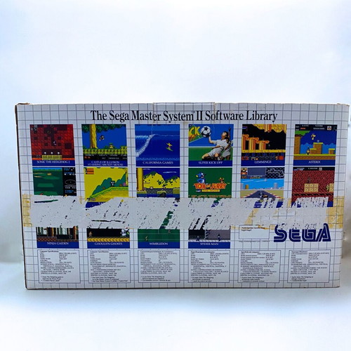 Sega Master System II console like new, Greek version with Sonic the Hedgehog