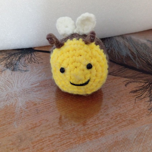 Handmade bee new, accessory for bag or keychain