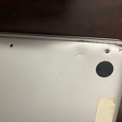 MacBook Pro a1278 used for parts, no hard drive or screws