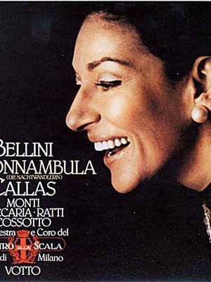 Bellini Vincenzo La Sonnambula-Callas διπλό CD καινούργιο, κλασσική