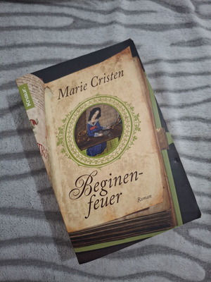 Beginenfeuer της Marie Cristen ιστορικό μυθιστόρημα στα γερμανικά σαν καινούργιο