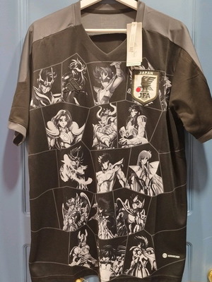 Adidas Japan short sleeve football jersey large new