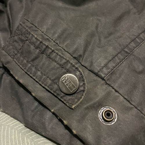 Napapijri 2-in-1 jacket used, black and gray