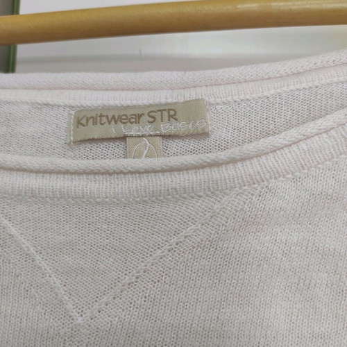 Stradivarius blouses used, size L, pink and white, long sleeve