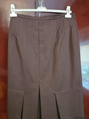 Escada brown skirt, size L / 40 / 12