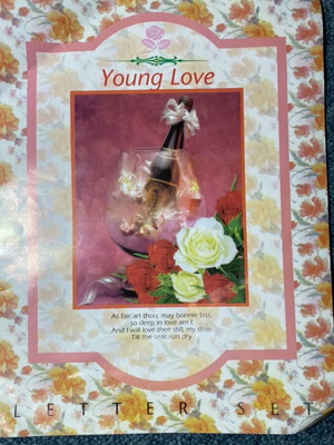 Letter set Young Love like new