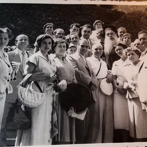 1952 Ecumenical Patriarch Athenagoras Black and White Photo like new