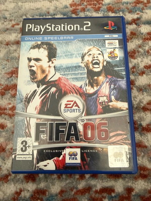 FIFA 06 PlayStation 2 used, Dutch cover