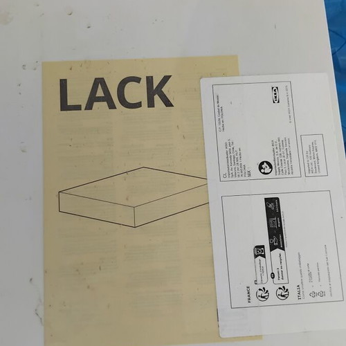 IKEA LACK wall shelf 30x26 cm