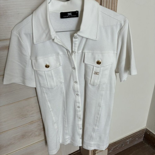 Elisabetta Franchi blouse like new, elastic fabric, fits large