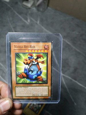Yu-Gi-Oh card used Manga Ryu-Ran