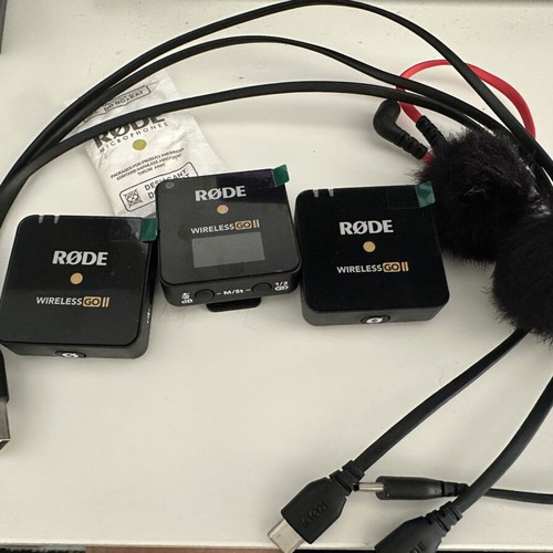 RØDE Wireless GO II microphone like new