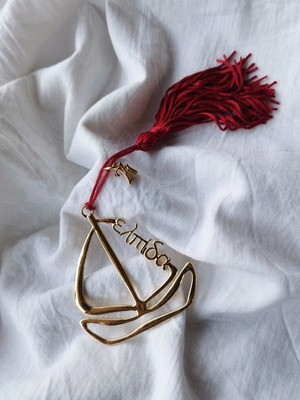 Gouri 2024 handmade with metal elements and tassel