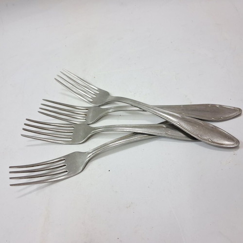 Petko Denev forks set of 4 used, vintage stainless steel