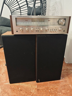 Ραδιοενισχυτής Pioneer SX-650 με ηχεία Ortofon 225 μεταχειρισμένος, λειτουργικά