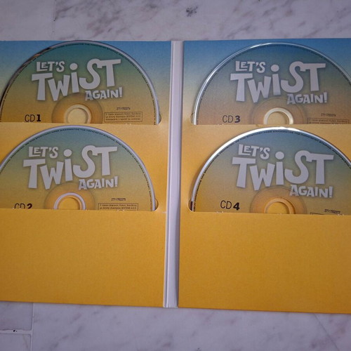 Let’s Twist Again! box set 8 CD used, classic rock and pop hits
