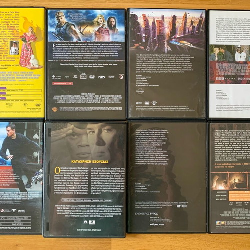 DVD set of 8 new foreign movies