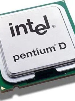 Intel Pentium D945 dual-core processor used