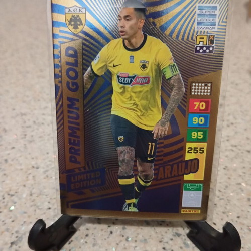 Panini football card Araujo new with sleeve