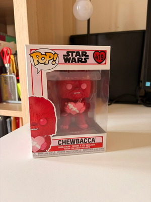 Funko POP! Star Wars Cupid Chewbacca #419 new, Valentine's Day collectible