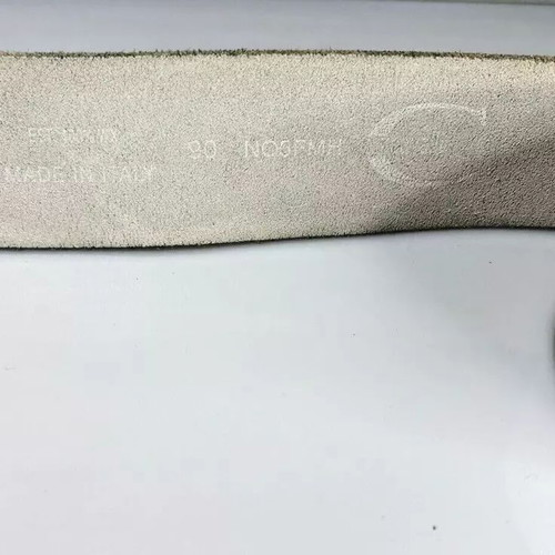 Just Cavalli white leather women's belt used