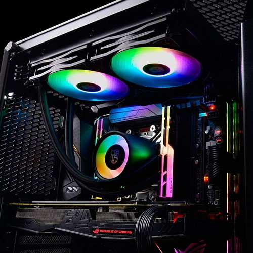 DeepCool Castle 280 GamersStorm RGB CPU AIO liquid cooler used