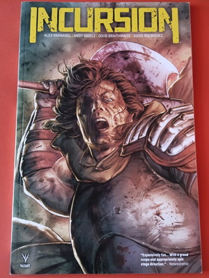 Incursion Valiant Comics like new, complete 4-issue collection with box