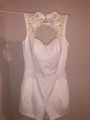 Dress like new, size M/L, white