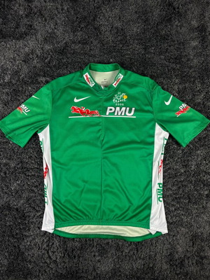 Nike Vintage PMU Tour De France 2006 Cycling Jersey like new