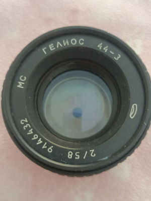 Φακός Helios 58/2 για μηχανές με φιλμ σαν καινούργιο, μοντούρα M42