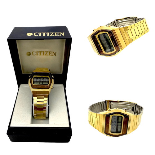 Citizen digital vintage 1980 NOS με βιδωτό οπίσθιο καπάκι καινούργιο