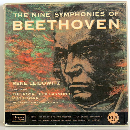 Beethoven The Nine Symphonies vinyl album like new, classical
