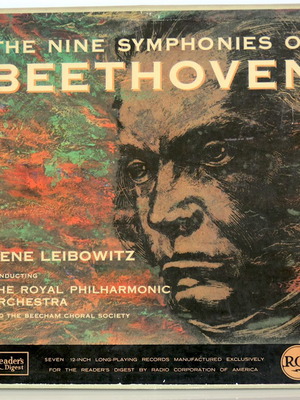 Beethoven The Nine Symphonies vinyl album like new, classical