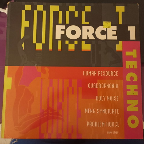 Force 1 TECHNO LP used, electronic