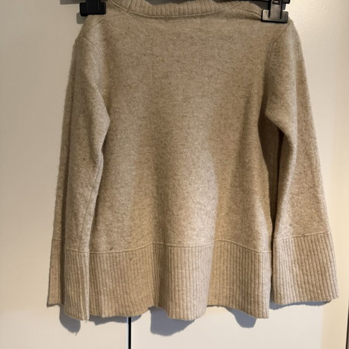 Pullover sweater used, beige, size S