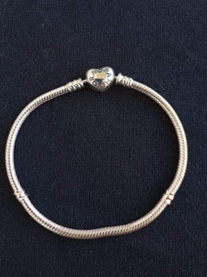 Pandora silver snake bracelet like new