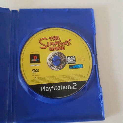 The Simpsons Game PlayStation 2 used