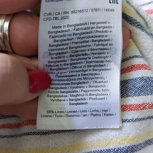 Only Λινή Φόρεμα με Ψηλή Μέση, Σαν Καινούργιο
