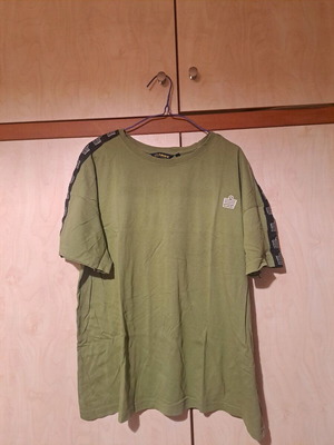 Admiral short-sleeve shirt used, women's XL, khaki