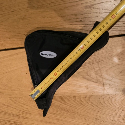 Triangular bicycle bag like new