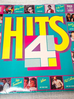Hits 4 The Album 2XLP vinyl Greece 1986 rock