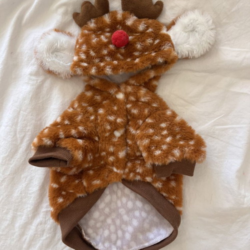 Rudolph the Reindeer Small Pet Jacket, 25 cm