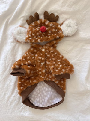 Rudolph the Reindeer Small Pet Jacket, 25 cm
