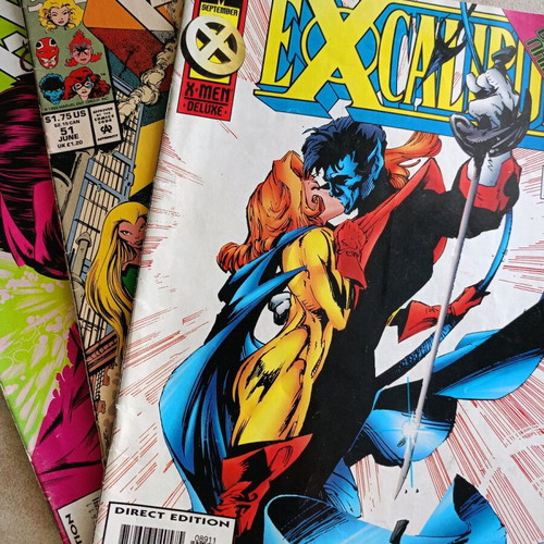 Marvel Comics Excalibur X-Men Deluxe used comics in English