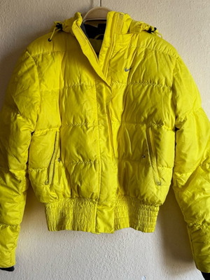 Nike down jacket used, yellow, size S