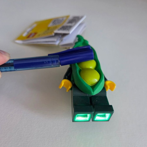 Lego keychain with LED lights new KE241H