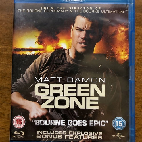 Green Zone Blu-ray like new with English subtitles
