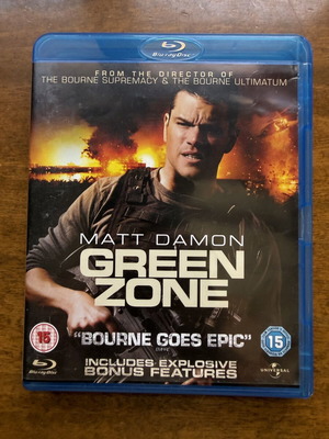 Green Zone Blu-ray like new with English subtitles