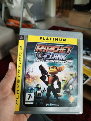 Rachet & Clank Tools of Destruction platinum in excellent condition